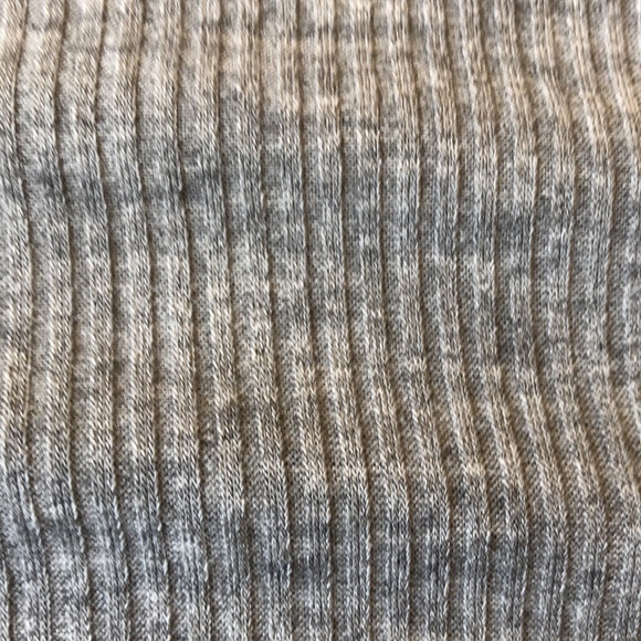 NWT high end grey rib short sleeve plus size tunic - Picture 5 of 7